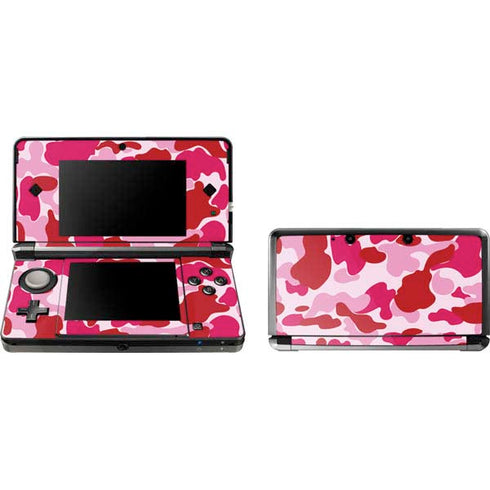 Pink Street Camo Nintendo Skins